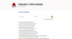 Desktop Screenshot of goappleseednow.org