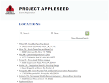 Tablet Screenshot of goappleseednow.org